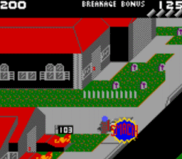 Paperboy GBC Screenshot 4