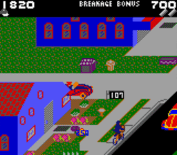 Paperboy Gameboy/Gameboy Color Screenshot 2