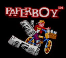 Paperboy Sega GameGear Screenshot 1