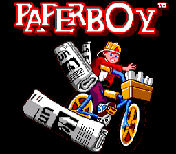 Paperboy Sega Master System Screenshot 1