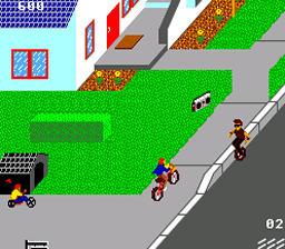 Paperboy Master System Screenshot Screenshot 2