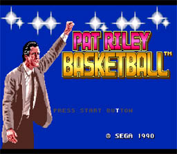 Pat Riley Basketball Genesis Screenshot Screenshot 1
