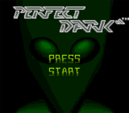 Perfect Dark Gameboy/Gameboy Color Screenshot 1