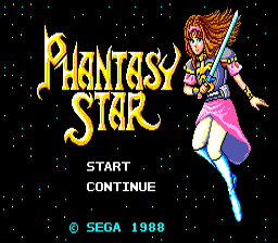 Phantasy Star Sega Master System Screenshot 1