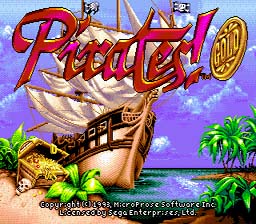 Pirates Gold Sega Genesis Screenshot 1