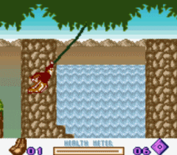 Pitfall: Beyond The Jungle Gameboy/Gameboy Color Screenshot 2