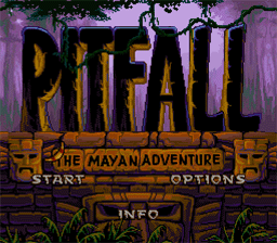 Pitfall: The Mayan Adventure Super Nintendo Screenshot 1