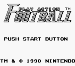 Play Action Football GB Screenshot 1