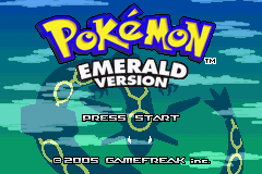 Pokemon: Emerald GBA Screenshot Screenshot 1