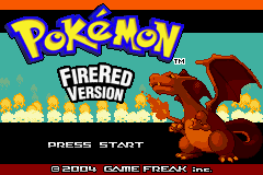 Pokemon: Fire Red Gameboy Advance Screenshot 1