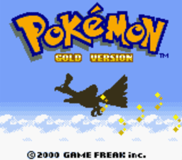 Pokemon: Gold Version GBC Screenshot Screenshot 1