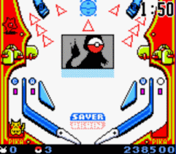 Pokemon Pinball Gameboy/Gameboy Color Screenshot 2