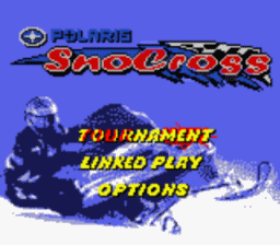 Polaris Snowcross GBC Screenshot Screenshot 1