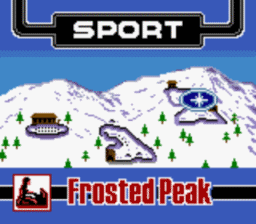 Polaris Snowcross GBC Screenshot Screenshot 4