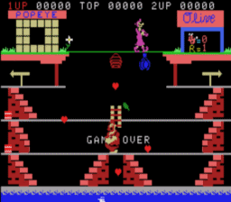 Popeye Colecovision Screenshot Screenshot 4