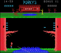 Porky's Colecovision Screenshot 2