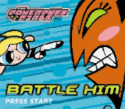 Power Puff Girls: Battle Him GBC Screenshot Screenshot 1