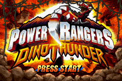 Power Rangers Dino Thunder Gameboy Advance Screenshot 1