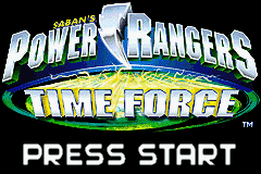 Power Rangers Time Force GBA Screenshot Screenshot 1