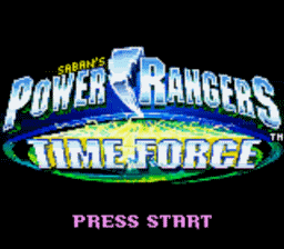 Power Rangers Time Force Gameboy Color Screenshot 1