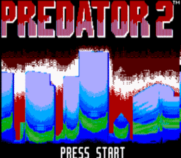 Predator 2 Sega GameGear Screenshot 1