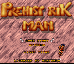 Prehistorik Man SNES Screenshot Screenshot 1
