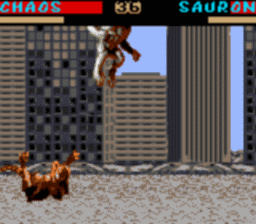 Primal Rage Gamegear Screenshot Screenshot 3
