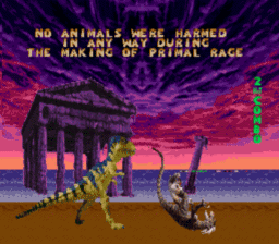 Primal Rage SNES Screenshot Screenshot 4