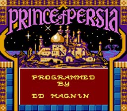 Prince of Persia Gameboy Color Screenshot 1