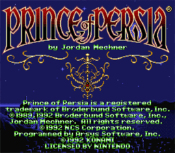 Prince of Persia screen shot 1 1