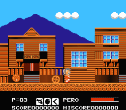 Puss 'n Boots: Pero's Great Adventure NES Screenshot 2