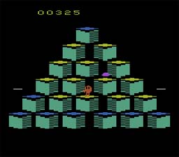 Q* Bert Atari 2600 Screenshot 2