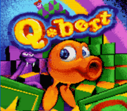 Q* Bert GBC Screenshot Screenshot 1