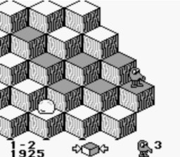 Q*bert for Game Boy GB Screenshot 3