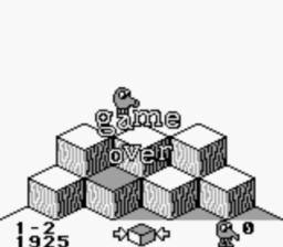 Q*bert for Game Boy screen shot 4 4