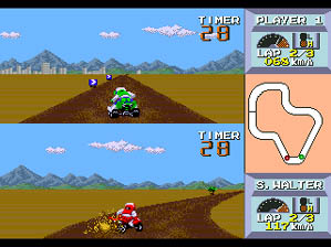 Quad Challenge Genesis Screenshot 2