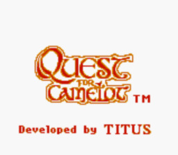 Quest for Camelot GBC Screenshot Screenshot 1