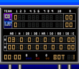 RBI Baseball 94 Genesis Screenshot Screenshot 4