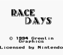 Race Days screen shot 1 1