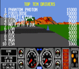 Race Drivin' screen shot 3 3