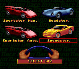 Race Drivin' SNES Screenshot 2