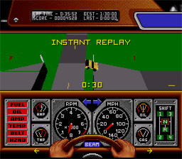 Race Drivin' SNES Screenshot 4