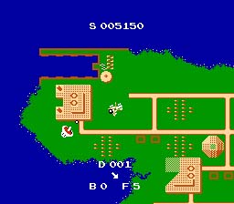 Raid on Bungeling Bay NES Screenshot 2