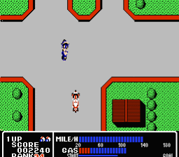 Rally Bike NES Screenshot 4