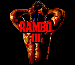 Rambo 3 Sega Master System Screenshot 1