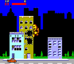 Rampage Master System Screenshot 2