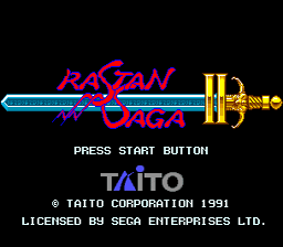 Rastan Saga 2 Genesis Screenshot Screenshot 1
