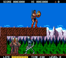 Rastan Saga 2 Genesis Screenshot Screenshot 4