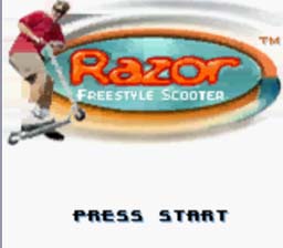 Razor Freestyle Scooter GBC Screenshot Screenshot 1