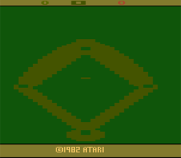 RealSports Baseball Atari 2600 Screenshot 1